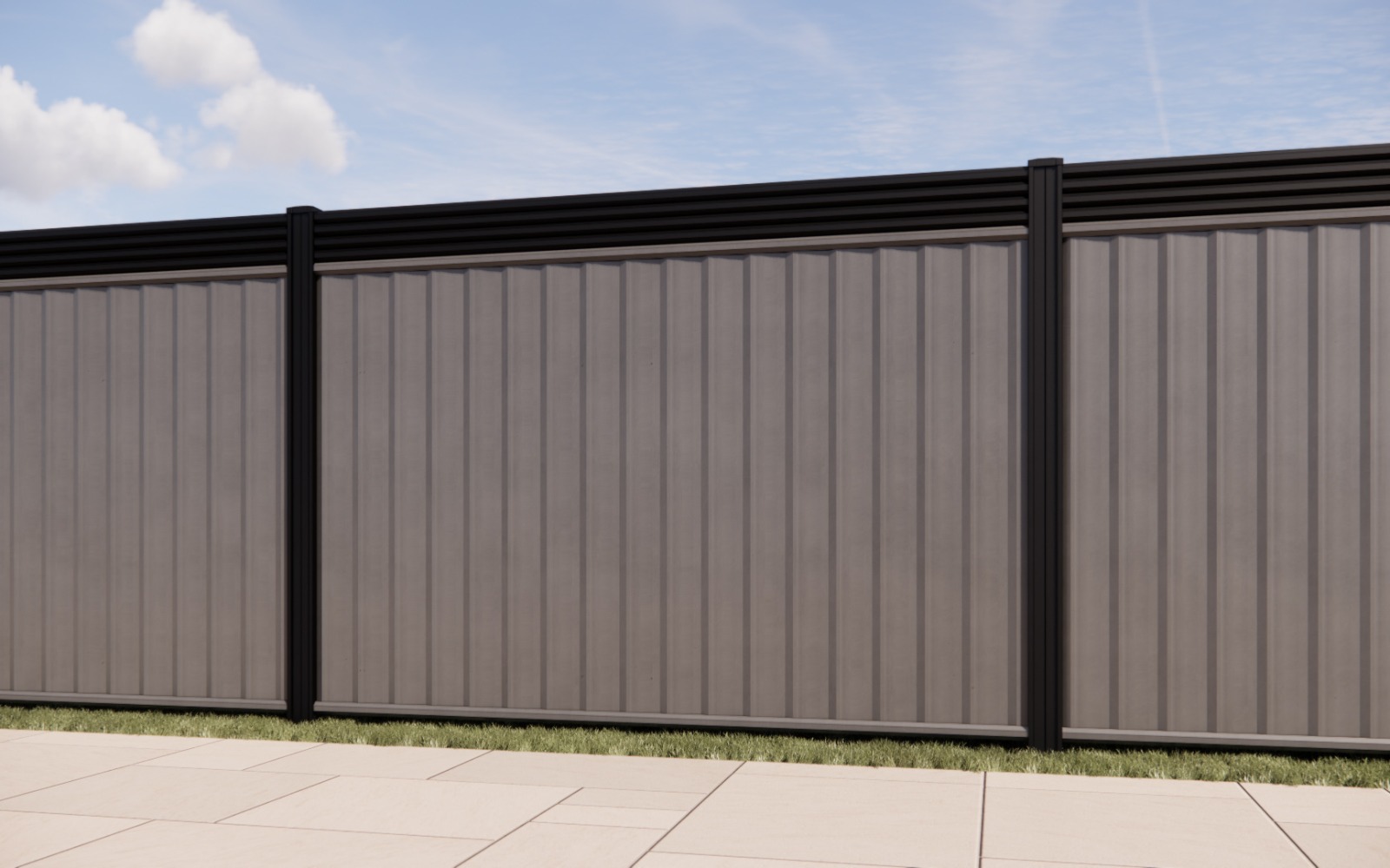 Contemporary Rail Trellis