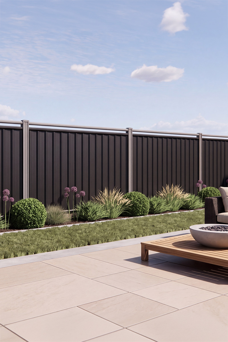 Contemporary Rail Trellis
